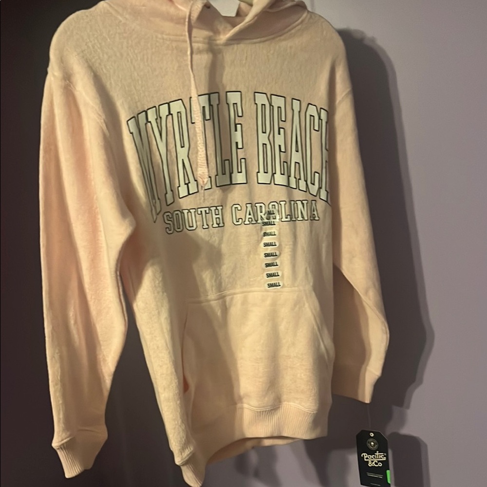 CO Myrtle Beach South Carolina Hoodie - Pink